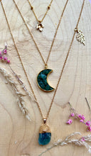 Load image into Gallery viewer, Aventurine Moon Layering Necklaces