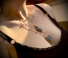 Load image into Gallery viewer, Night Bird Magical Mushroom Necklace