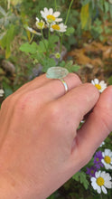 Load and play video in Gallery viewer, Sweet Song Sea Glass Ring

