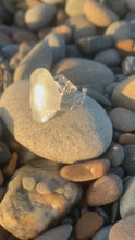 Load and play video in Gallery viewer, Whisper Sea Glass Ring
