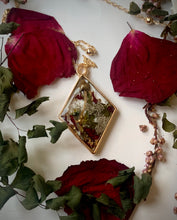 Load image into Gallery viewer, Night Bird Magical Mushroom Necklace
