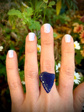 Load image into Gallery viewer, Starry Night Sea Glass Ring
