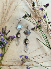 Load image into Gallery viewer, Full Circle Sea Glass Earrings
