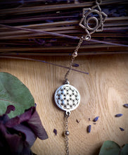 Load image into Gallery viewer, Becoming Blue Bell Necklace
