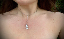 Load image into Gallery viewer, Rising Mermaid Sea Glass Necklace
