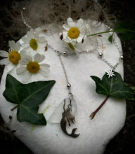 Load image into Gallery viewer, Rising Mermaid Sea Glass Necklace
