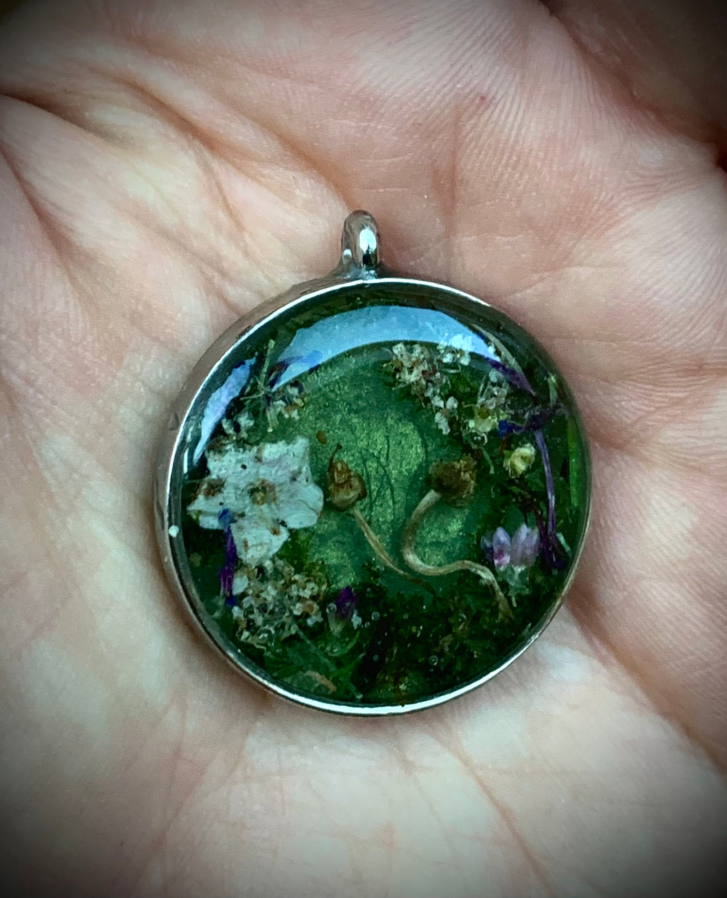 Love Chant Magical Mushroom Necklace