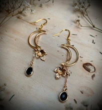 Load image into Gallery viewer, Maple Moon Earrings
