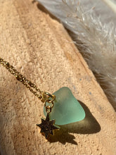 Load image into Gallery viewer, Golden Hour Sea Glass Necklace
