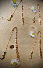 Load image into Gallery viewer, Emerald Moon Bookmark
