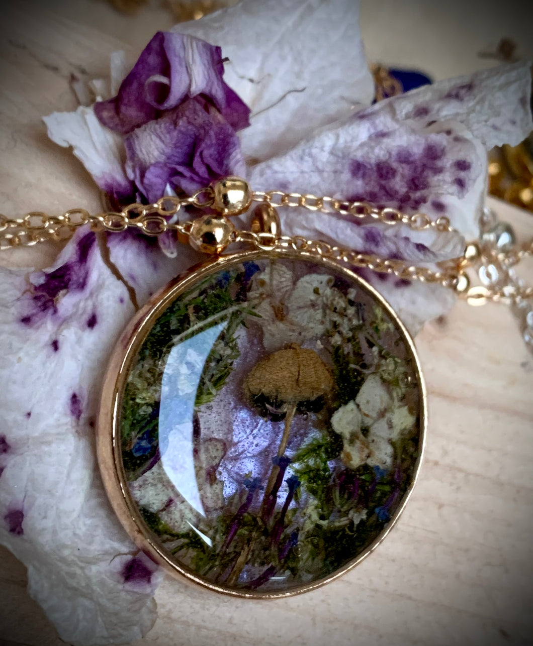 Katie Kate Magical Mushroom Necklace