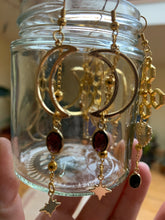 Load image into Gallery viewer, Celestial Purple Earrings
