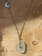 Load image into Gallery viewer, Luna Light Seaglass Necklace
