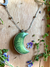 Load image into Gallery viewer, Forget Me Not Magical Mushroom Necklace
