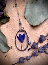 Load image into Gallery viewer, Becoming Blue Bell Necklace
