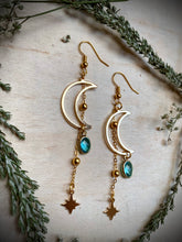 Load image into Gallery viewer, Celestial Blue Earrings
