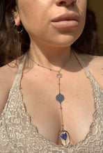 Load image into Gallery viewer, Becoming Blue Bell Necklace
